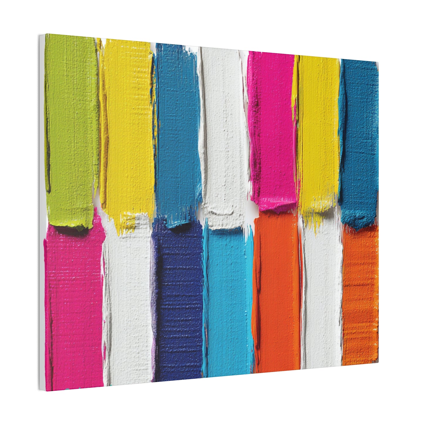 Acrylic Abstract Canvas Print - Richly Textured Artistry
