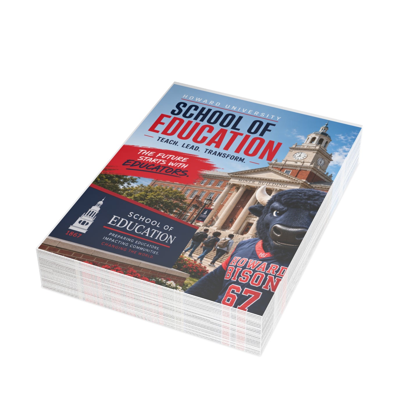 Howard University School of Education Postcard Set 1 (envelopes included)