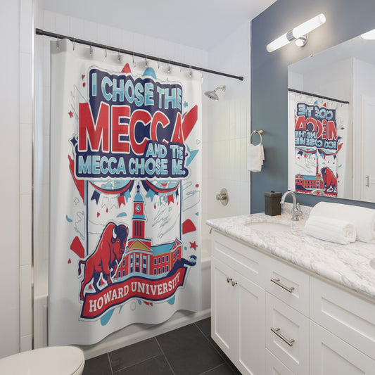 I Chose the Mecca and the Mecca Chose me Shower Curtain 2