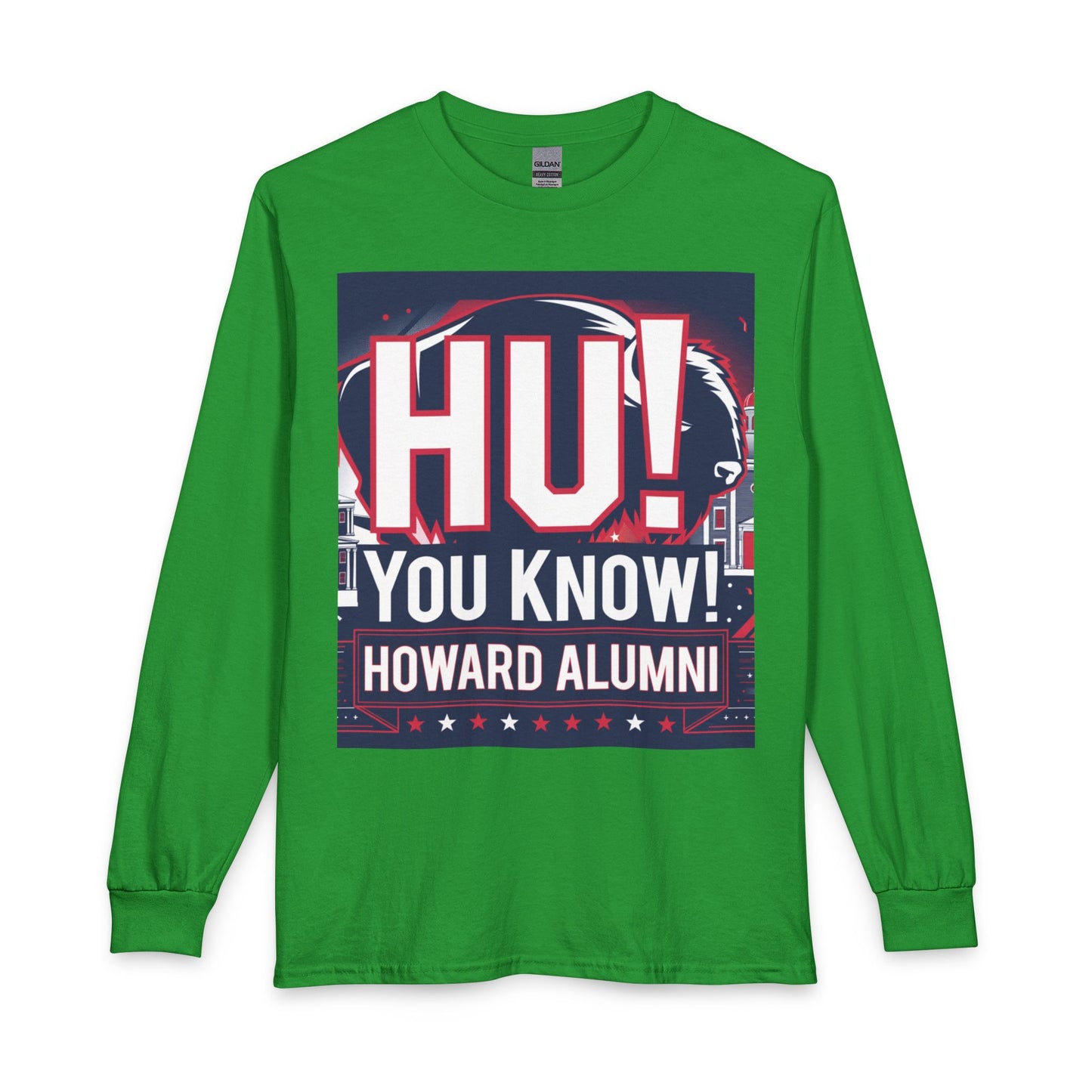 Howard University Heritage Reserve/Unisex Long Sleeve T-Shirt 2