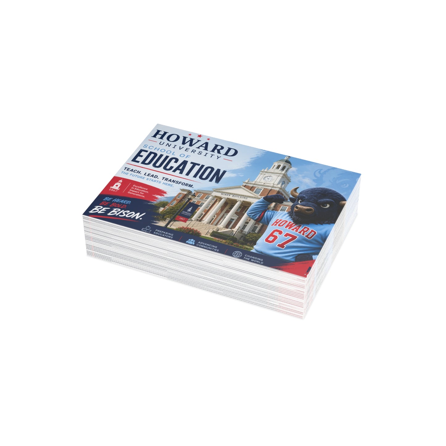 Howard University School of Education Postcard Set 1 (envelopes included)