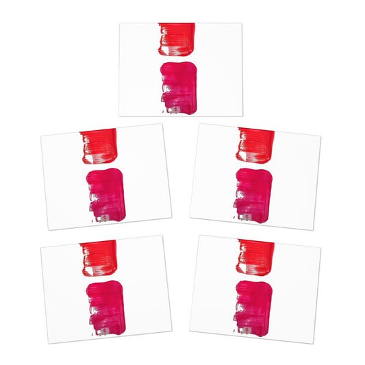 Elegance in Ink:  Abstract Art Note Card Set(5-Pack)
