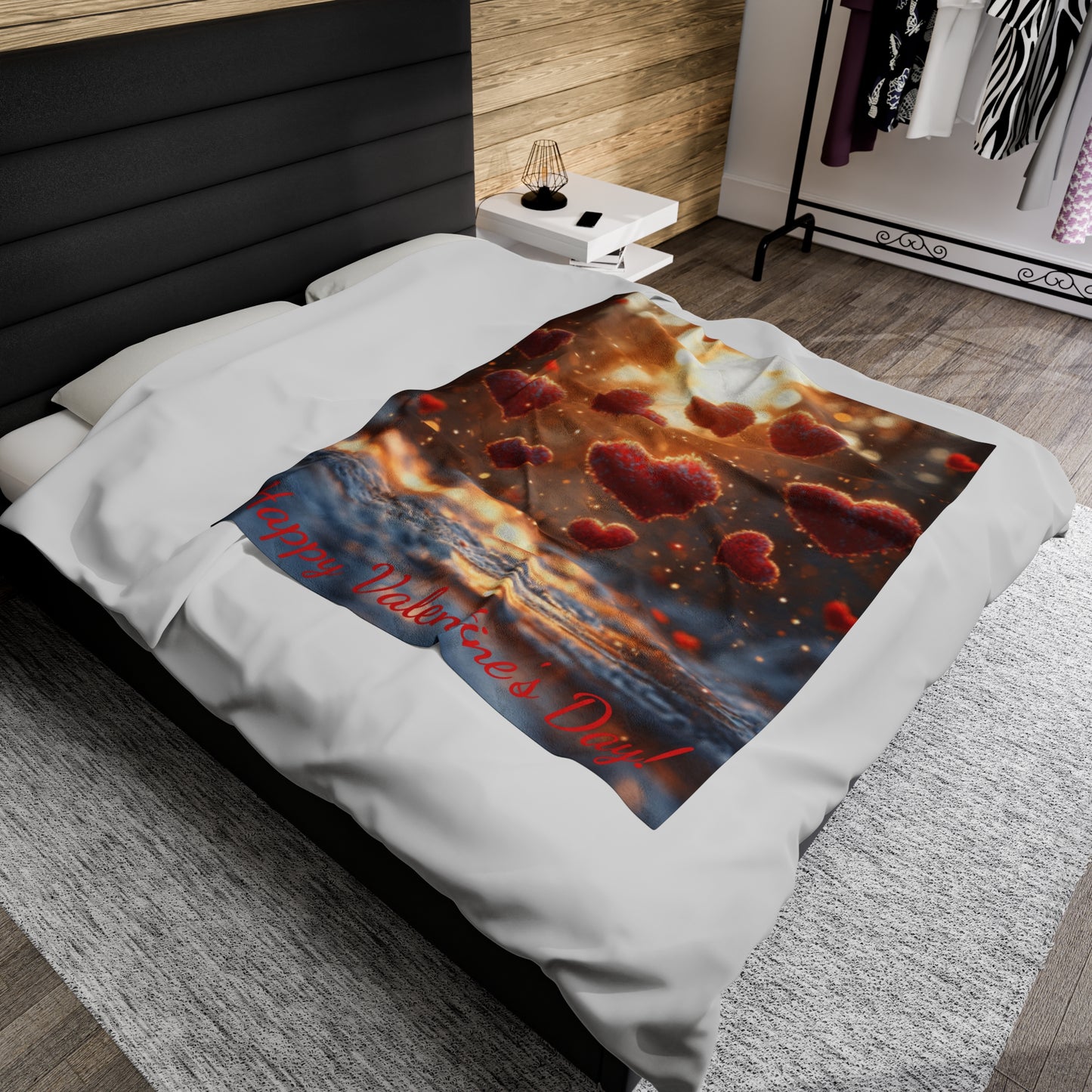 Velveteen Plush Valentine's Day Blanket 11