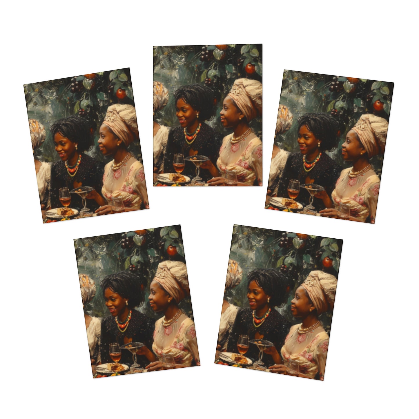Mimosas and Melanin Note Card Set (5-Pack)