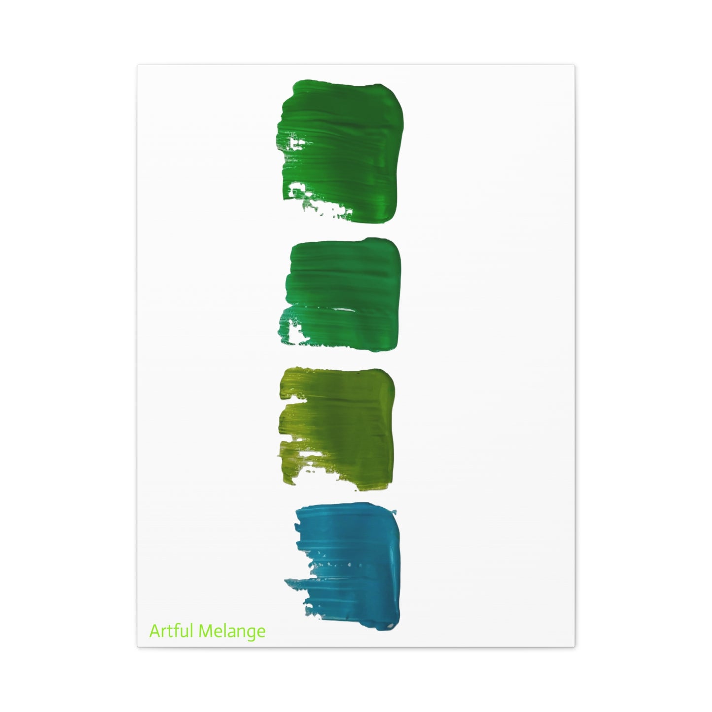 Acrylic Abstract Canvas Print - Richly Textured Artistry