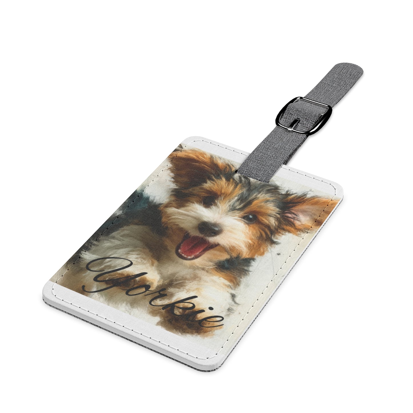 Pawfect Travels™ Pet-Inspired  Luggage Tag, Rectangle