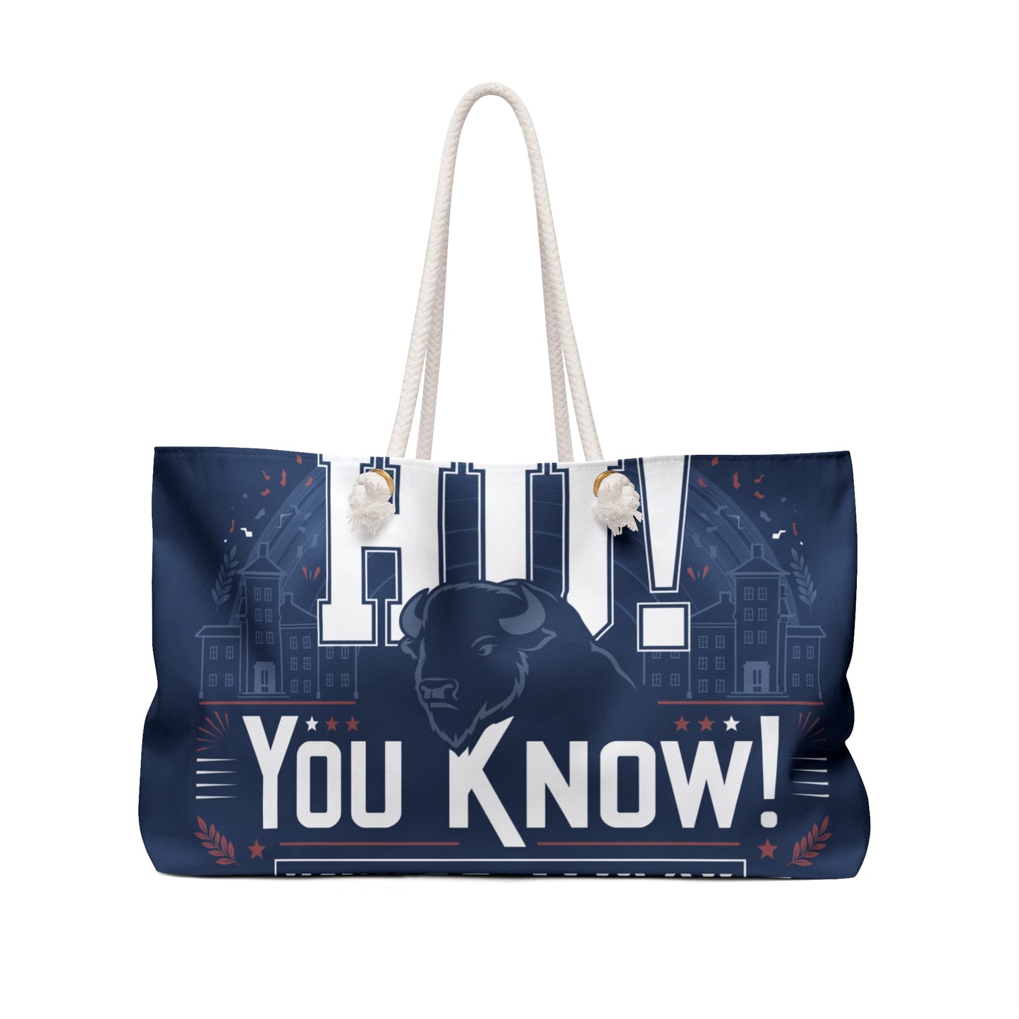 Bison Legacy Weekender Collection/HU! You Know! Alumni 2/ Blue and White
