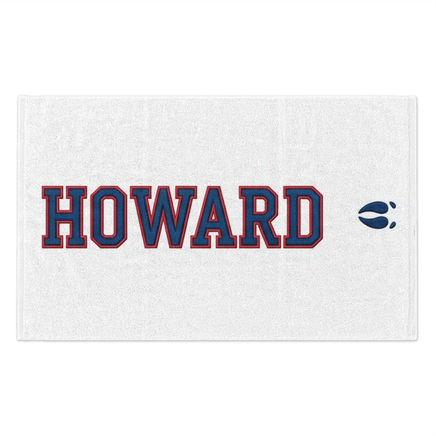 Howard University Bison Pride Rally Towel – HBCU Spirit Game Day Essential/The Mecca 11" x 18"