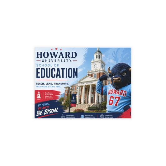 Howard University School of Education Postcard Set 1 (envelopes included)