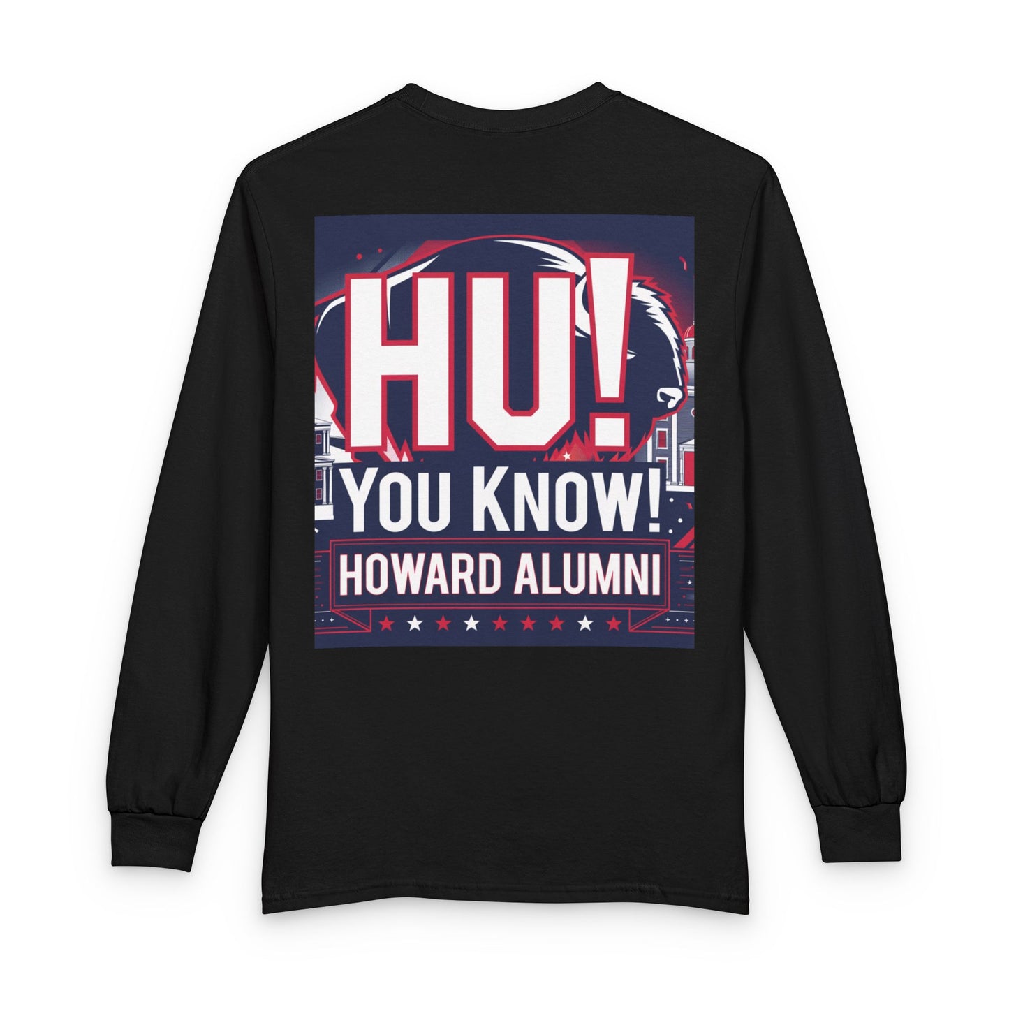 Howard University Heritage Reserve/Unisex Long Sleeve T-Shirt 2