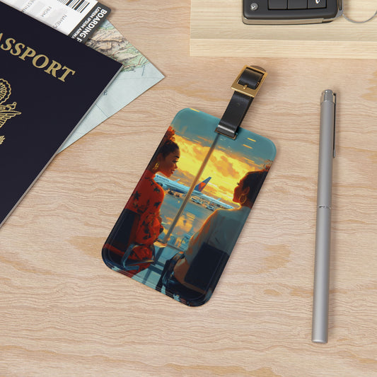 Art Voyage Sisters That Travel Luggage Tag Collection