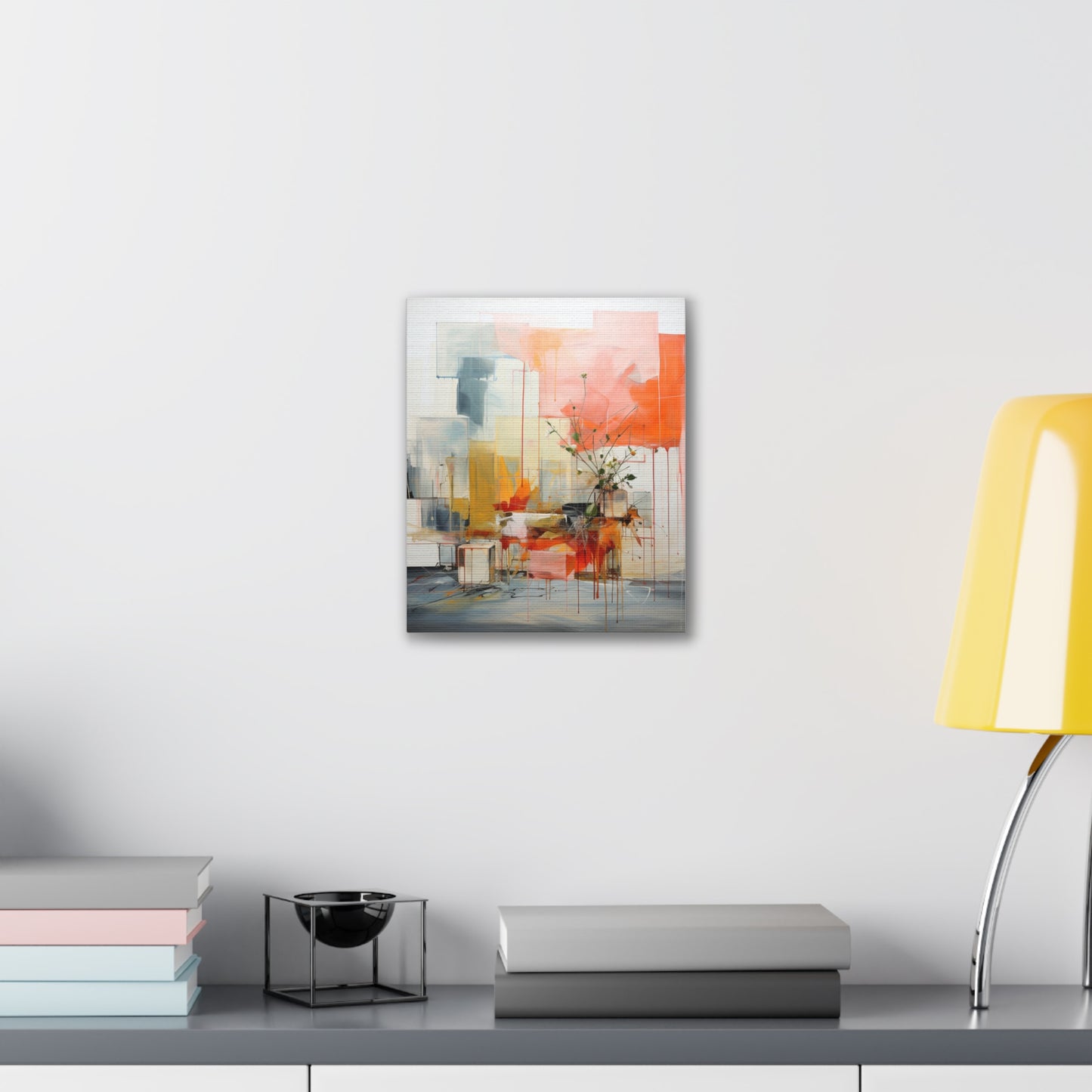 Timeless Elegance: Refined Muted Hues Canvas Print for Sophisticated Living Spaces
