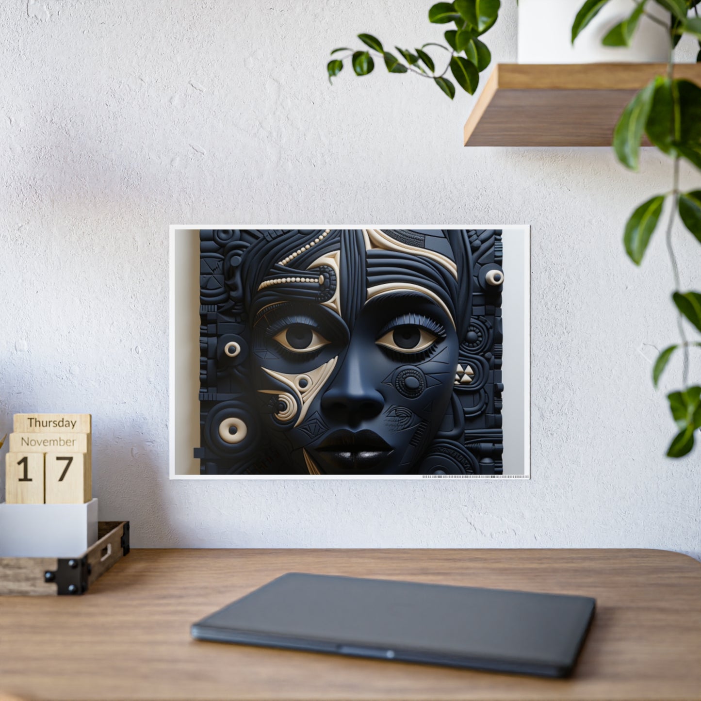 AfroElegance: Empowering Melanated Women Poster 1