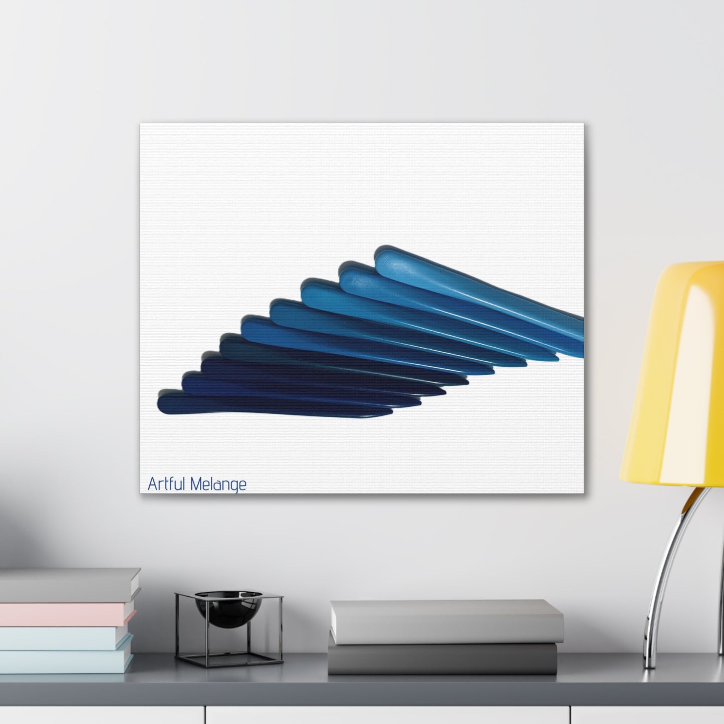 Spectrum Stacks: A Colorful Daydream in Posters and Canvas Prints/Vote Blue wave