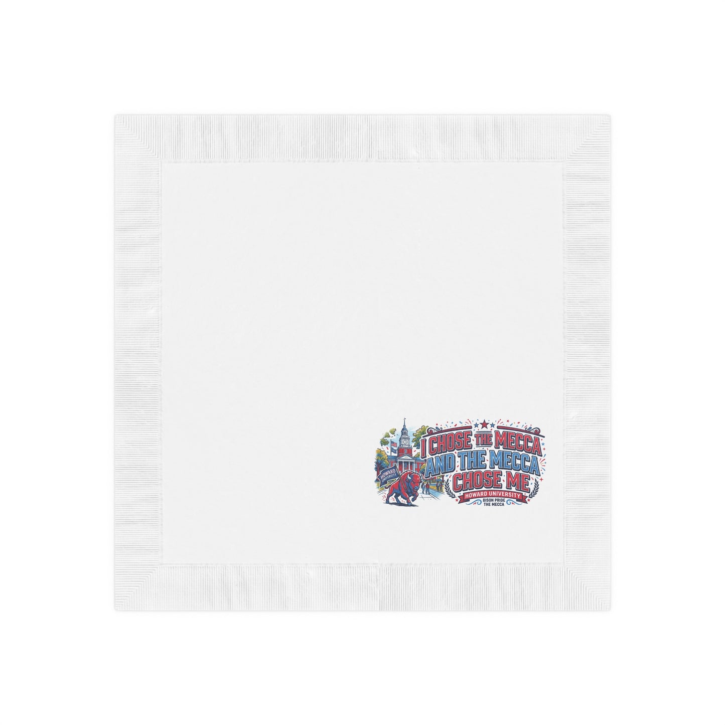 Howard University Bison Pride Napkins 3