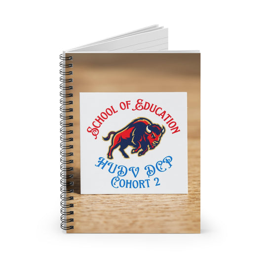 Howard University SOE Cohort 2 Signature Journal Collection/Spiral Notebook 2 - Ruled Line