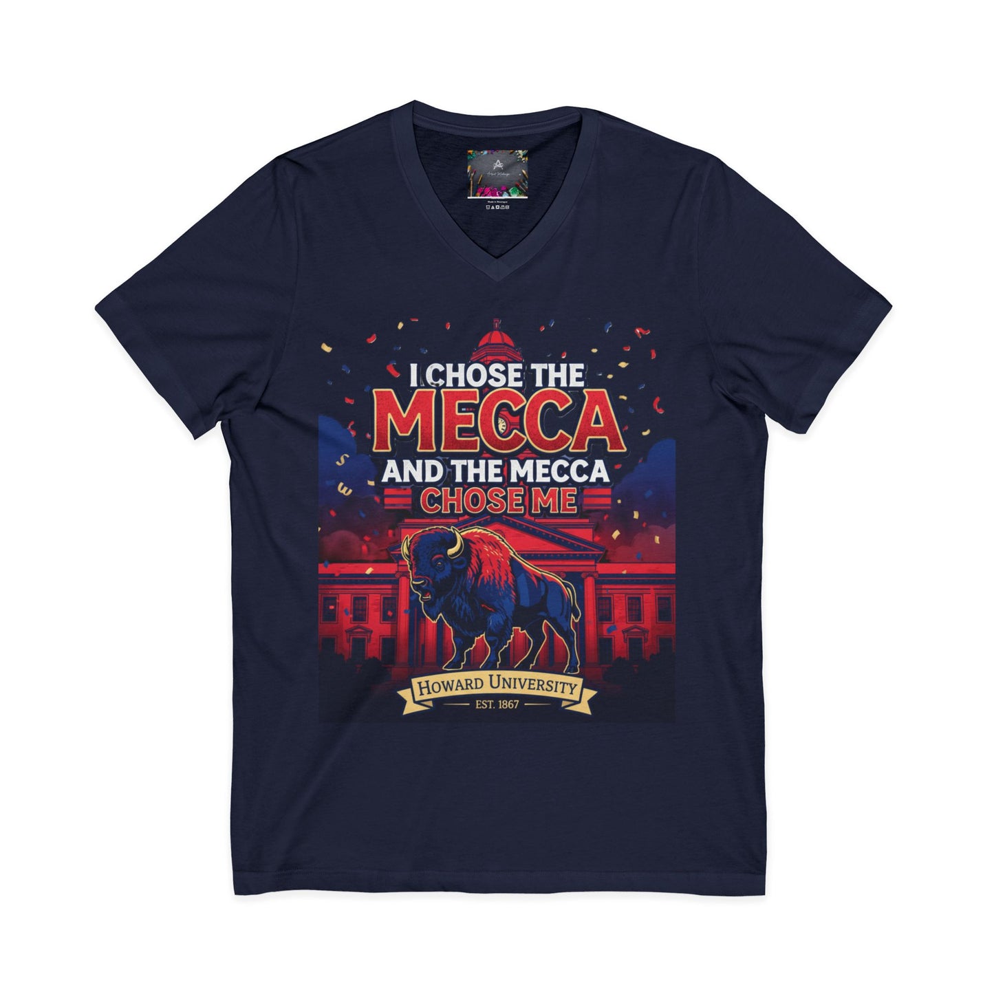 I Chose the Mecca and the Mecca Chose Me Unisex T-Shirt 5/A bold Howard-inspired statement tee for those who proudly embrace the Mecca.