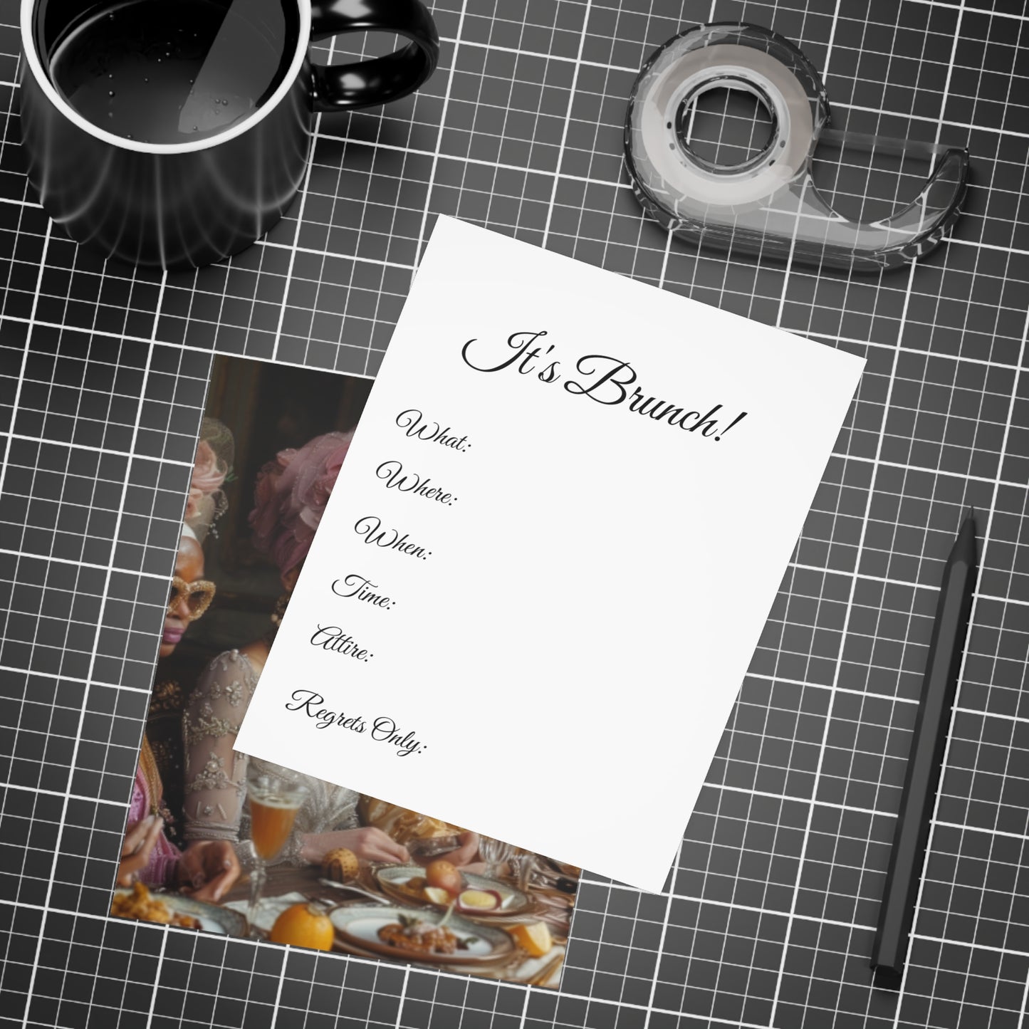 Brunch and Bliss  Invitation Bundles (envelopes included)