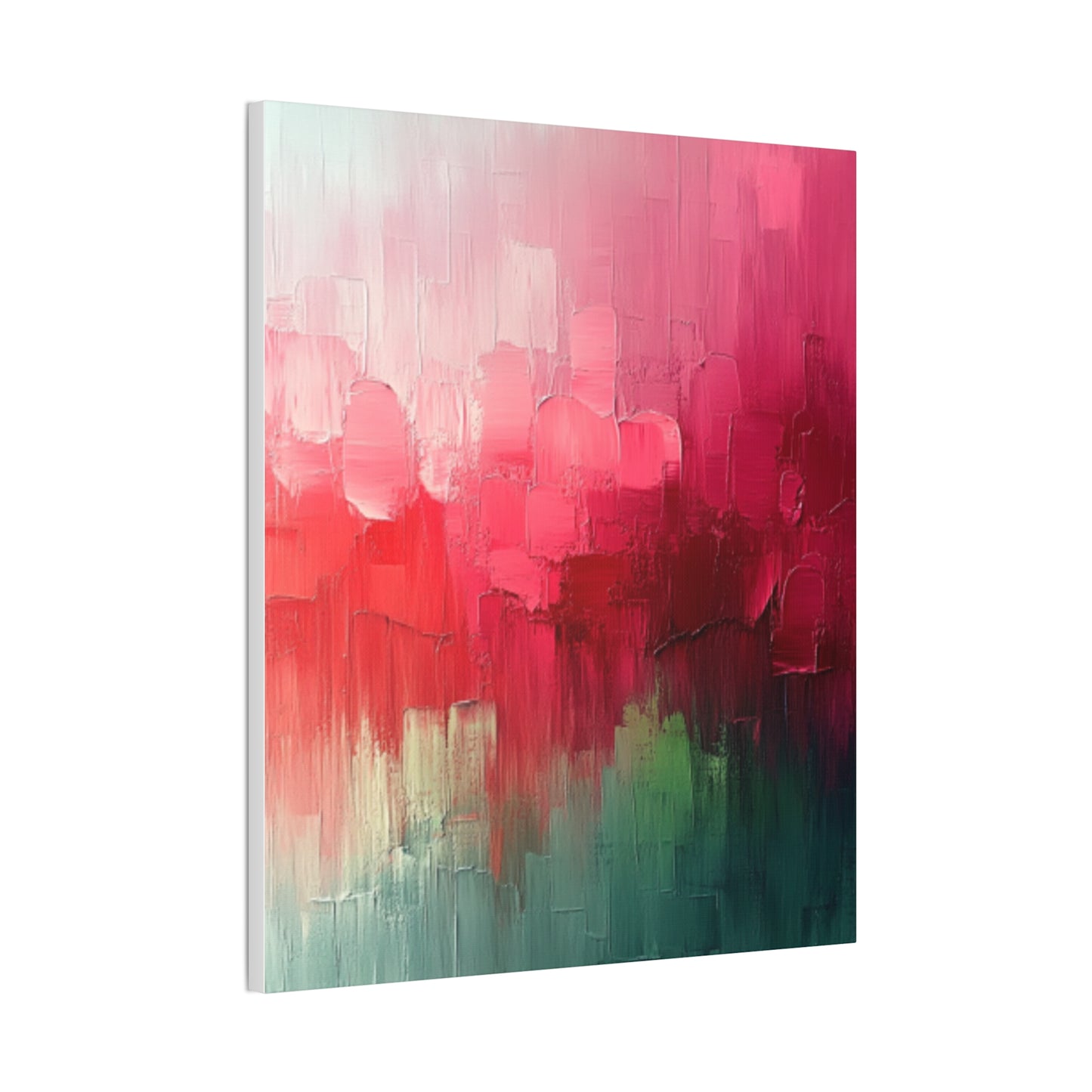 Acrylic Abstract Canvas Print - Richly Textured Artistry