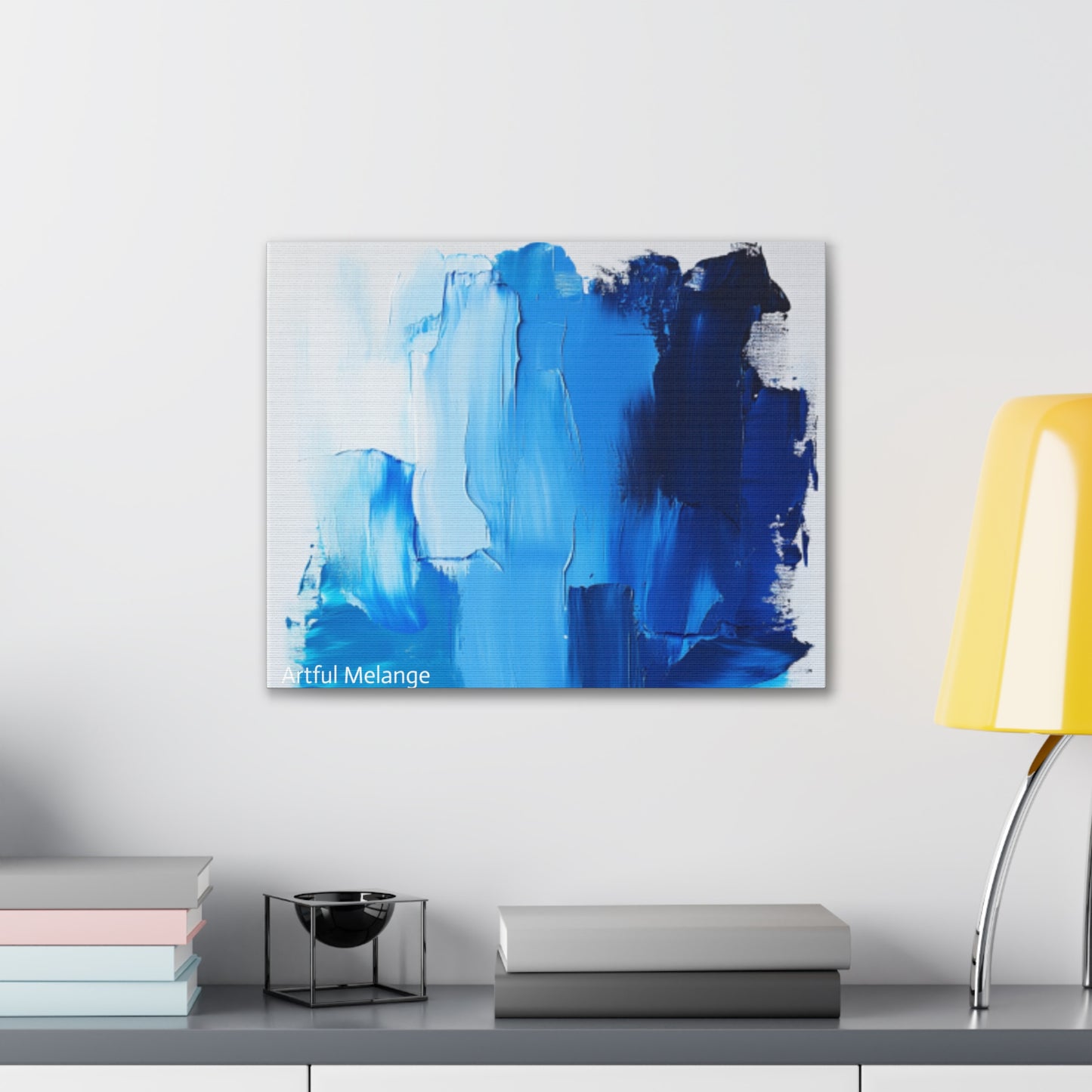 Acrylic Abstract Canvas Print - Richly Textured Artistry
