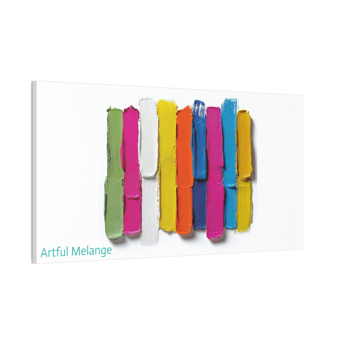 Acrylic Abstract Canvas Print - Richly Textured Artistry