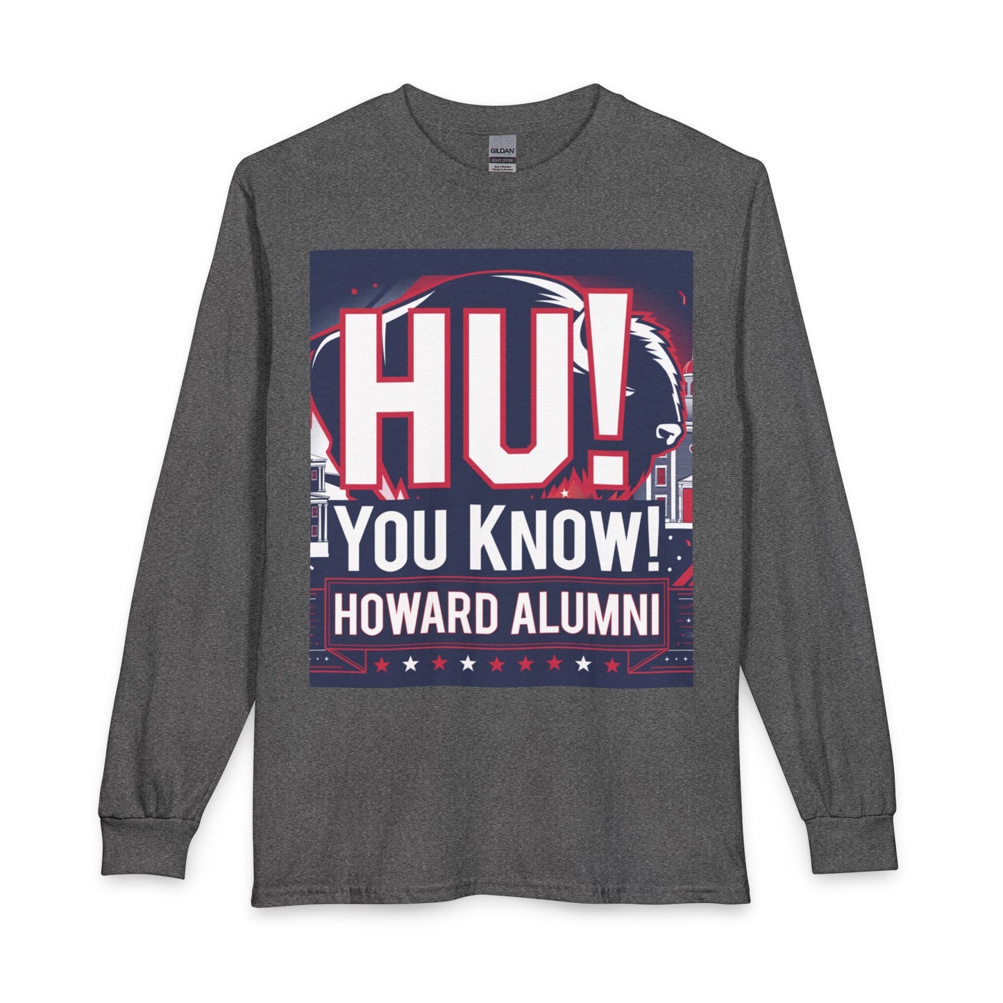 Howard University Heritage Reserve/Unisex Long Sleeve T-Shirt 2
