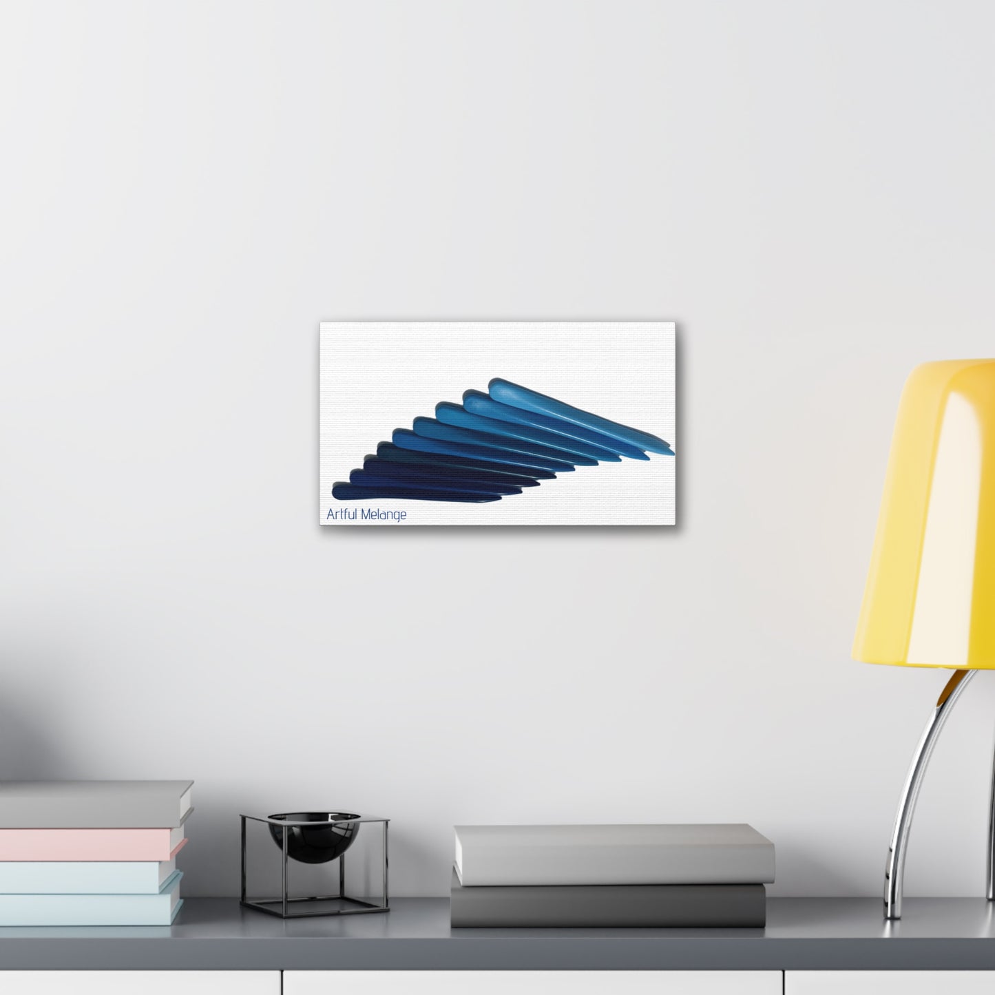 Spectrum Stacks: A Colorful Daydream in Posters and Canvas Prints/Vote Blue wave