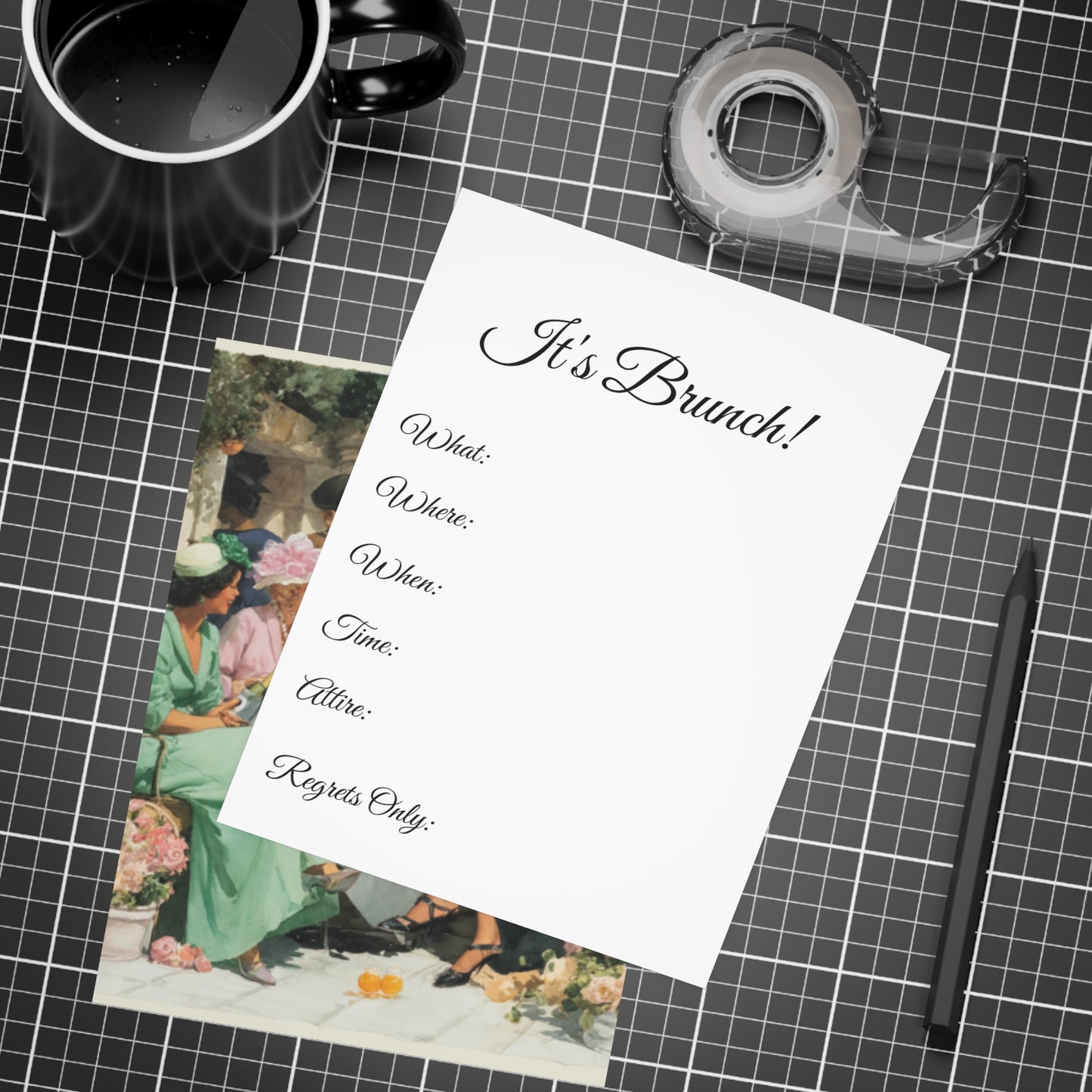 Brunch and Bliss- Brunch Invitation Bundles (envelopes included)
