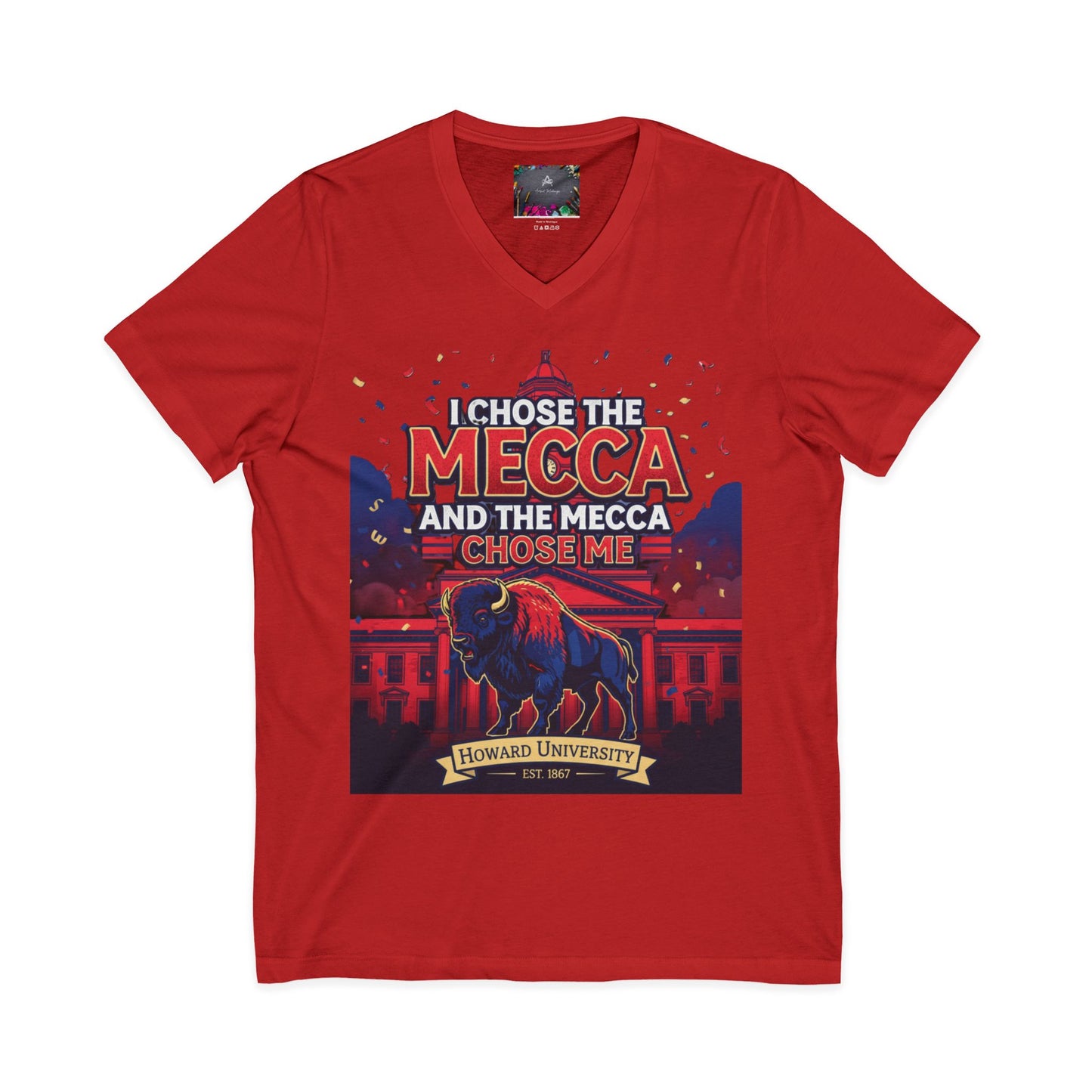 I Chose the Mecca and the Mecca Chose Me Unisex T-Shirt 5/A bold Howard-inspired statement tee for those who proudly embrace the Mecca.