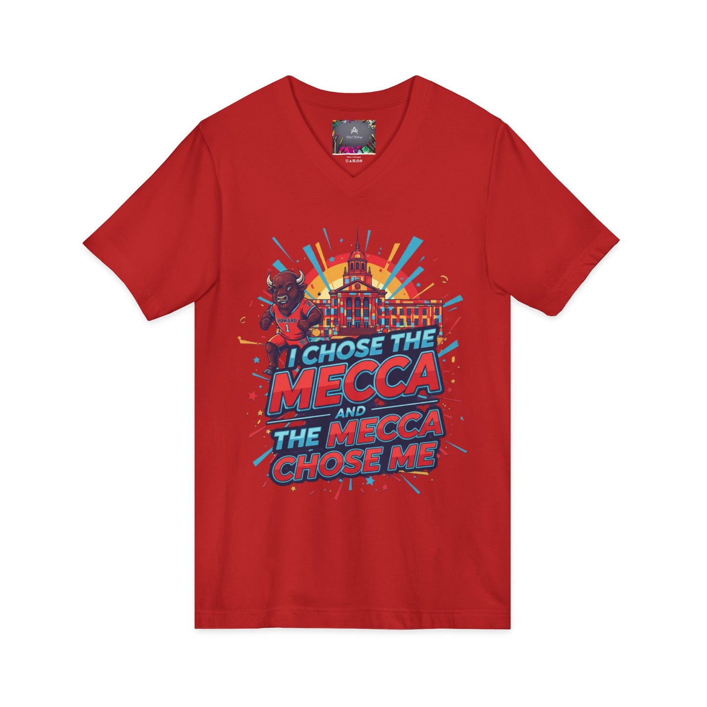 I Chose the Mecca and the Mecca Chose Me Unisex T-Shirt 6/A bold Howard-inspired statement tee for those who proudly embrace the Mecca.