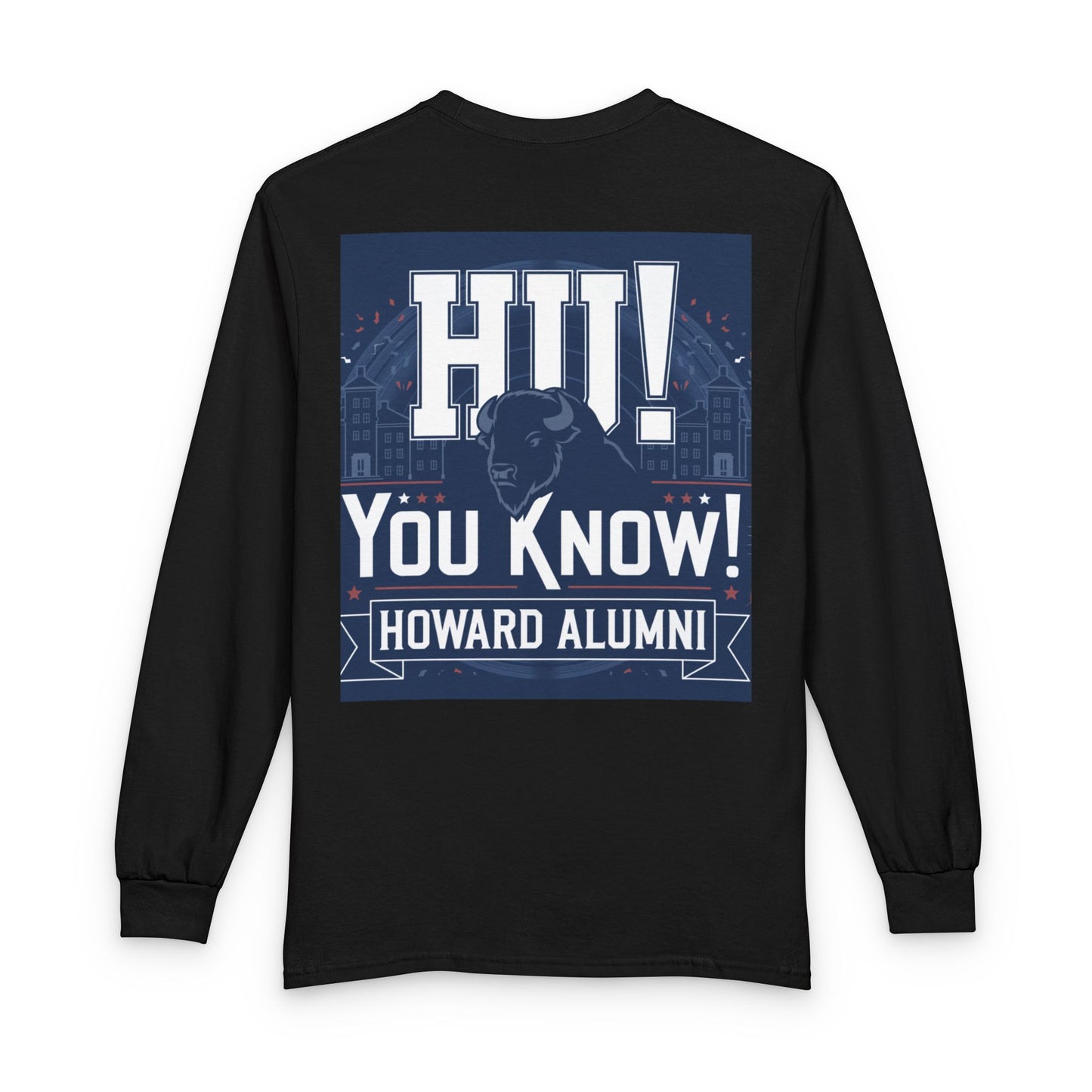 Howard University Heritage Reserve/Unisex Long Sleeve T-Shirt 6