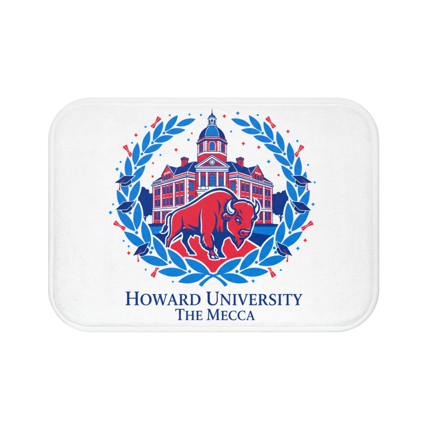 Howard University Legacy Bath Mat – Bison Pride Dorm Collection 4