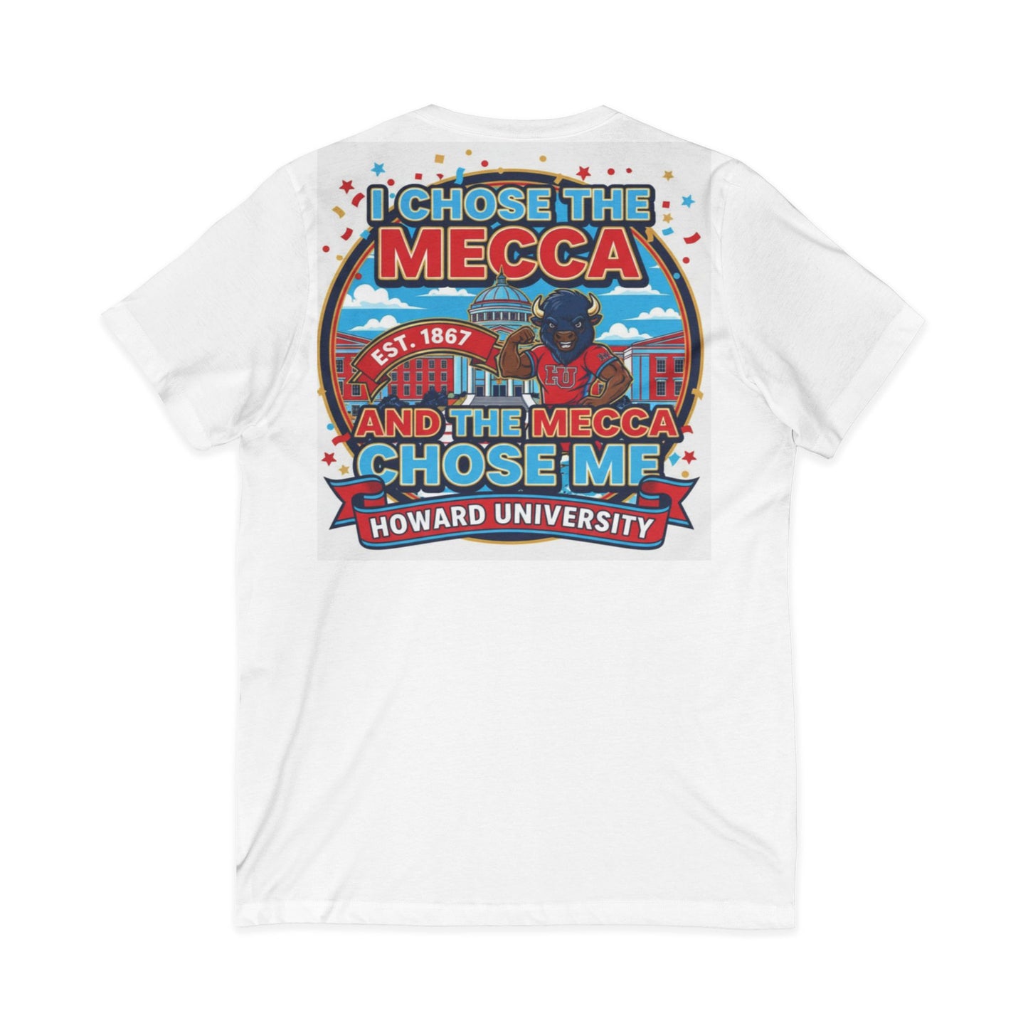 I Chose the Mecca and the Mecca Chose Me Unisex T-Shirt/A bold Howard-inspired statement tee for those who proudly embrace the Mecca.