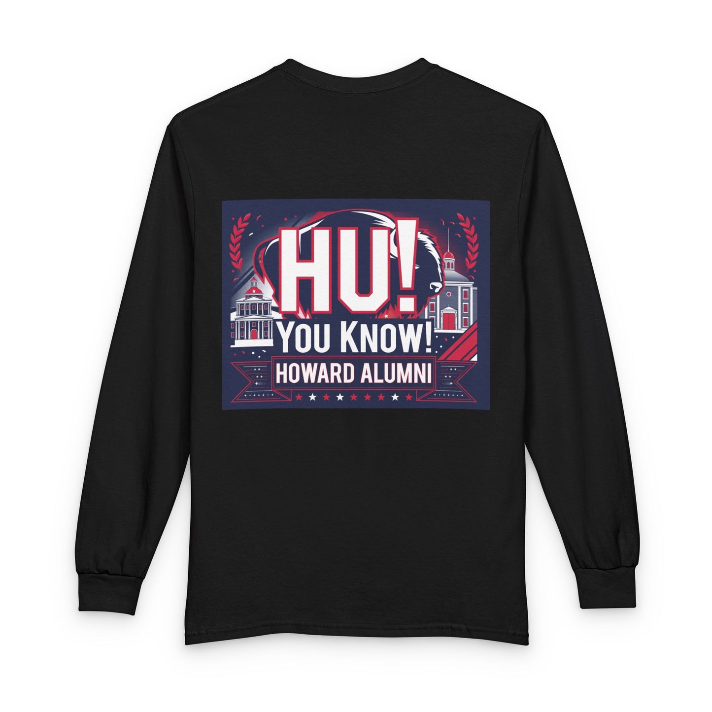 Howard University Heritage Reserve/Unisex Long Sleeve T-Shirt 4