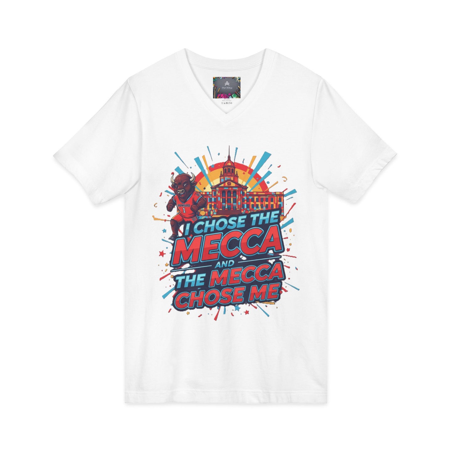I Chose the Mecca and the Mecca Chose Me Unisex T-Shirt 6/A bold Howard-inspired statement tee for those who proudly embrace the Mecca.