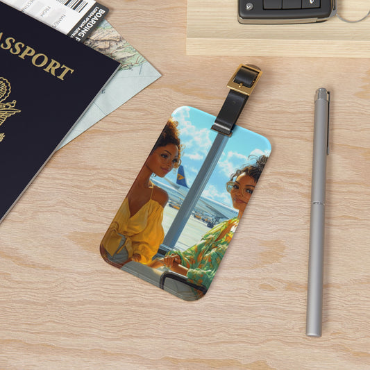Art Voyage Sisters That Travel Luggage Tag Collection