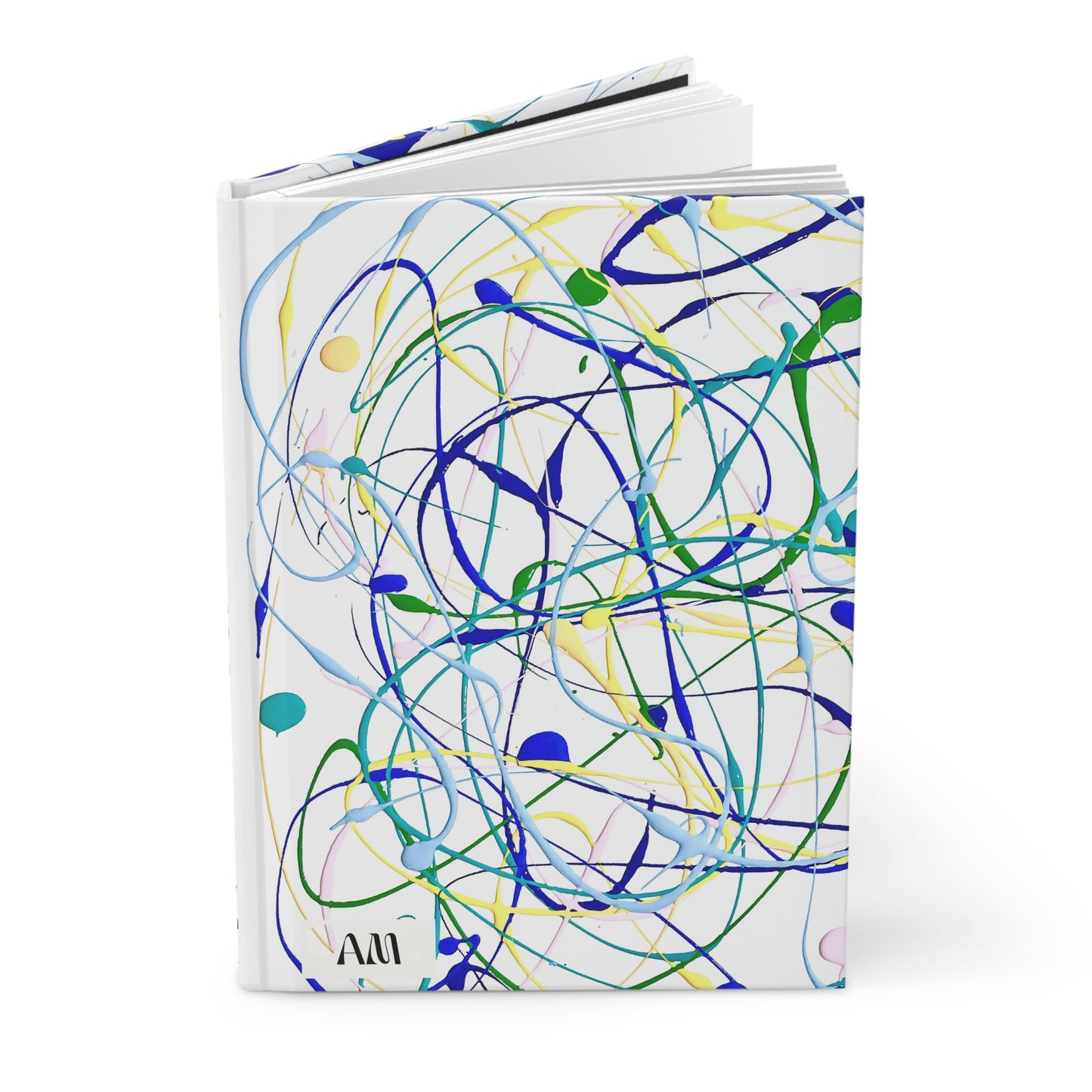 Vivid Canvas Chronicles Hardcover Journal Blue