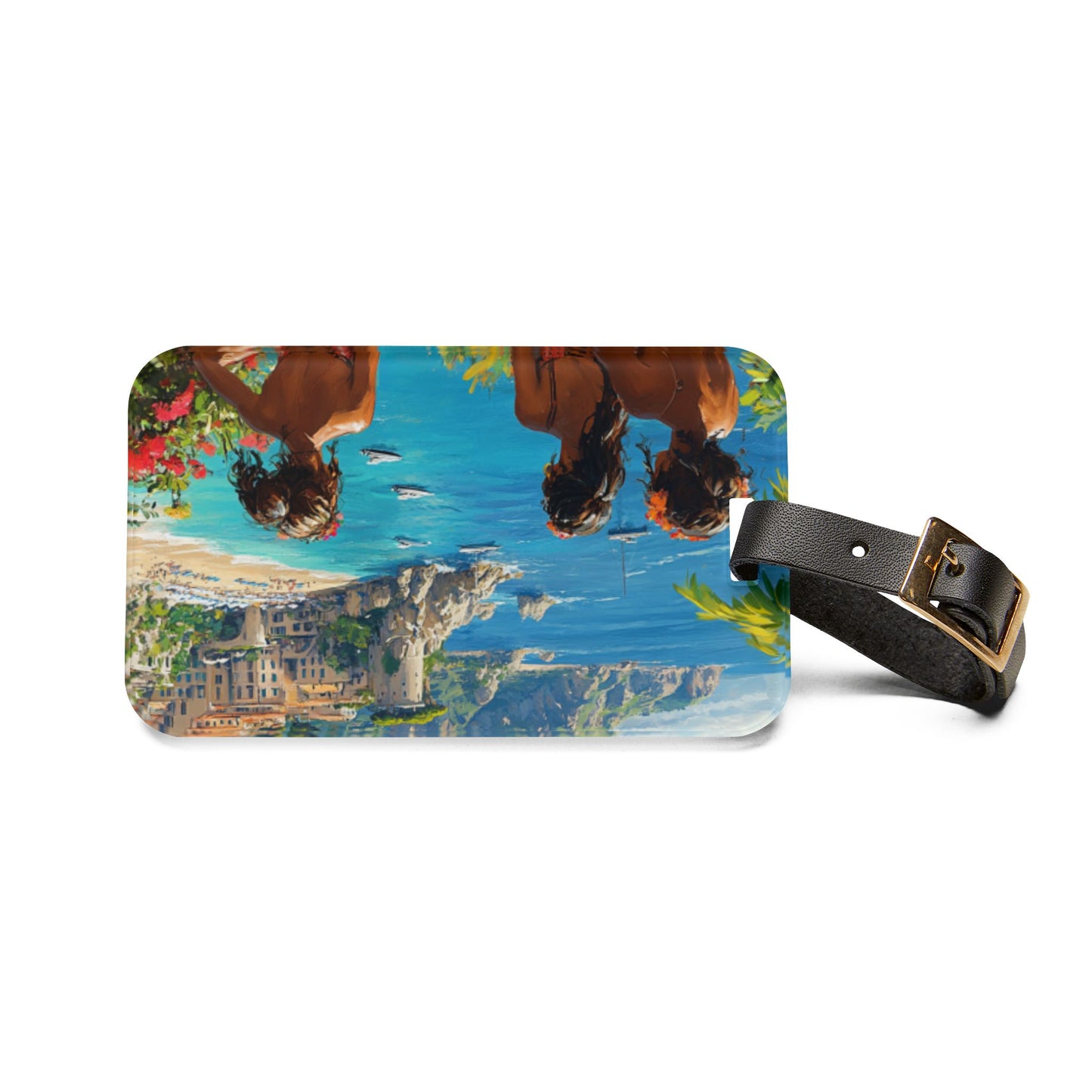 Art Voyage Sisters That Travel Luggage Tag Collection
