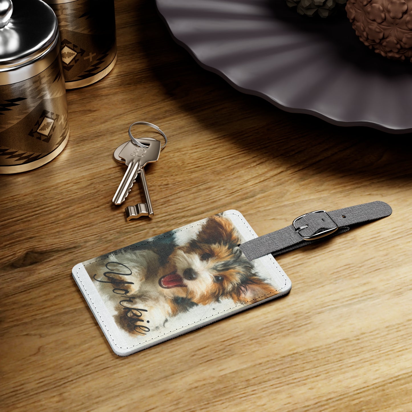 Pawfect Travels™ Pet-Inspired  Luggage Tag, Rectangle