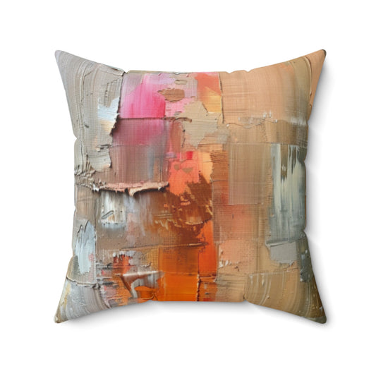 Artistic Abstractions: Abstract Acrylic Art Pillows Collection