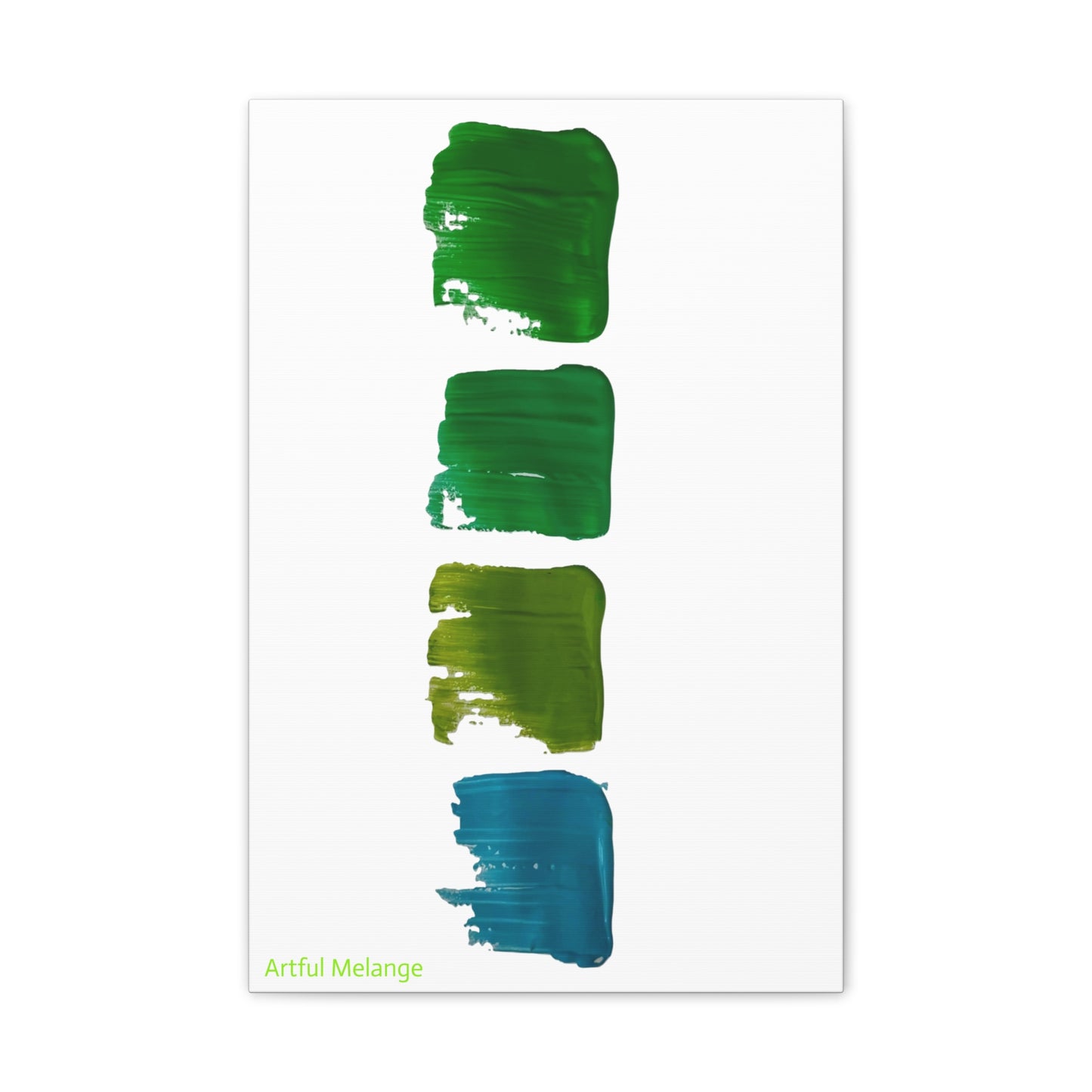 Acrylic Abstract Canvas Print - Richly Textured Artistry
