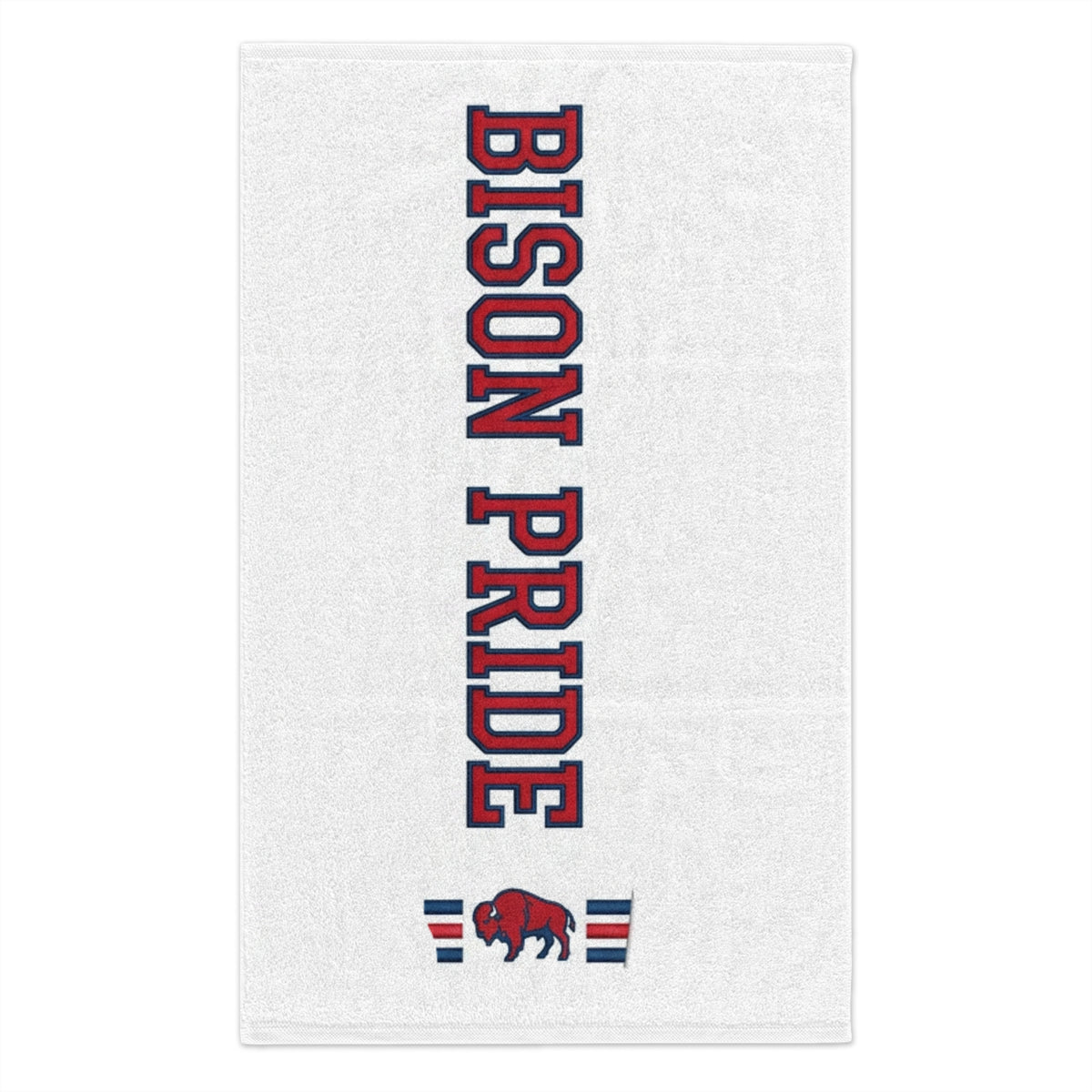 Howard University Bison Pride Rally Towel – HBCU Spirit Game Day Essential/The Mecca 11" x 18"