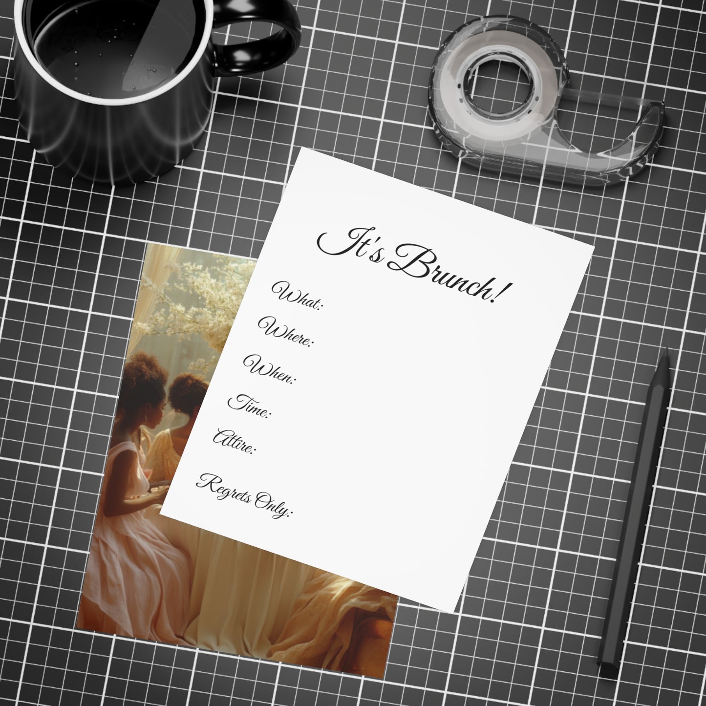 Brunch and Bliss  Invitation Bundles (envelopes included)