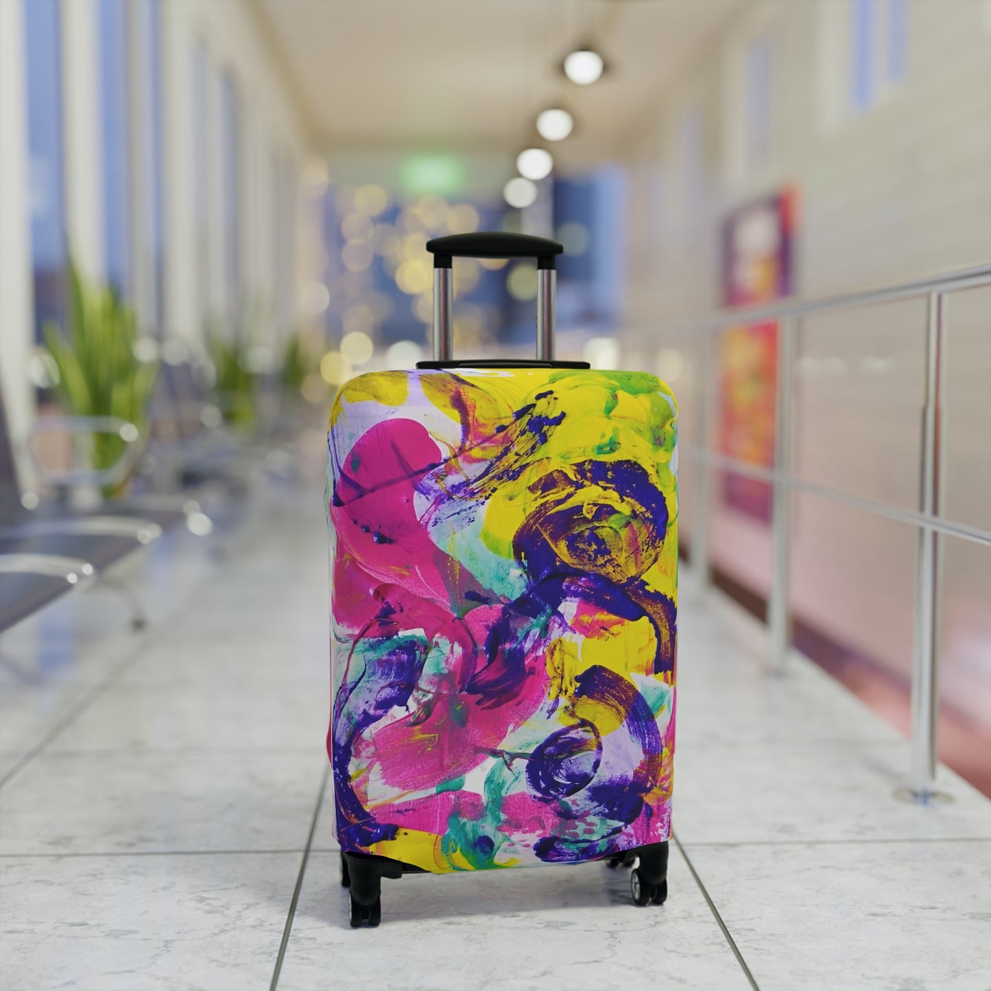 Wander Abstract Art Luggage Cover
