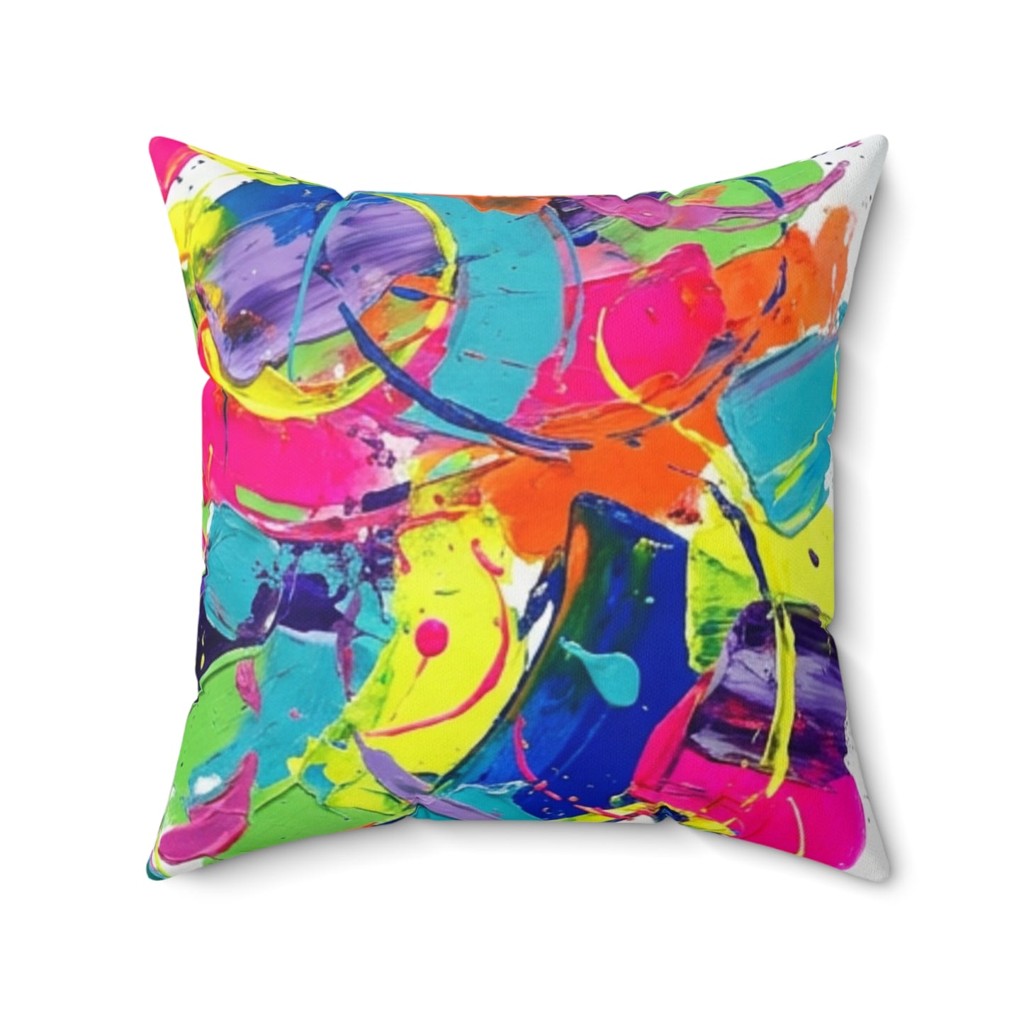 Artistic Abstractions: Abstract Acrylic Art Pillows Collection