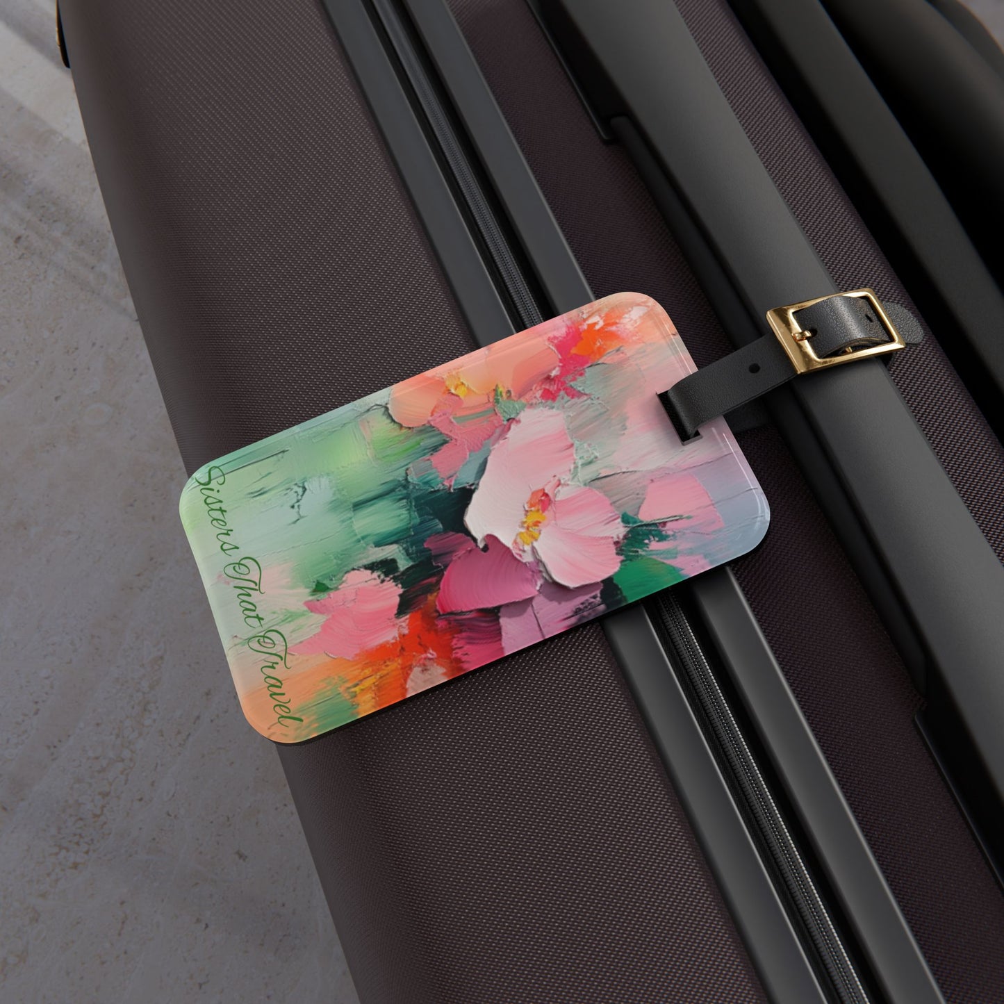 Art Voyage Sisters That Travel Luggage Tag Collection