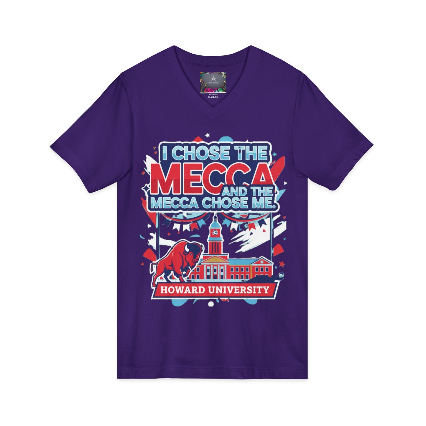 I Chose the Mecca and the Mecca Chose Me Unisex T-Shirt/A bold Howard-inspired statement tee for those who proudly embrace the Mecca.