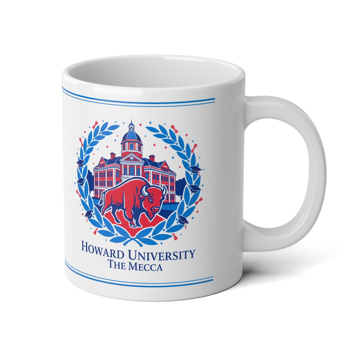 Howard Bison Heritage Mug – The Mecca Jumbo Mug 8, 20oz