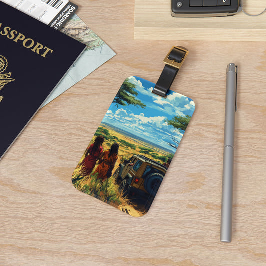 Art Voyage Sisters That Travel Luggage Tag Collection