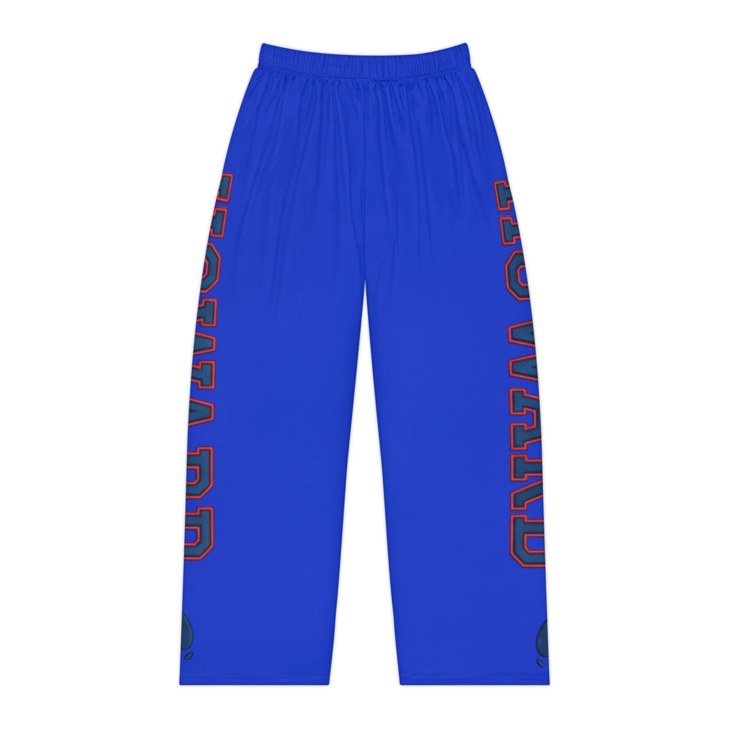 Howard-Inspired Women’s Pajama Pants | HBCU Lounge Bottoms/ Blue